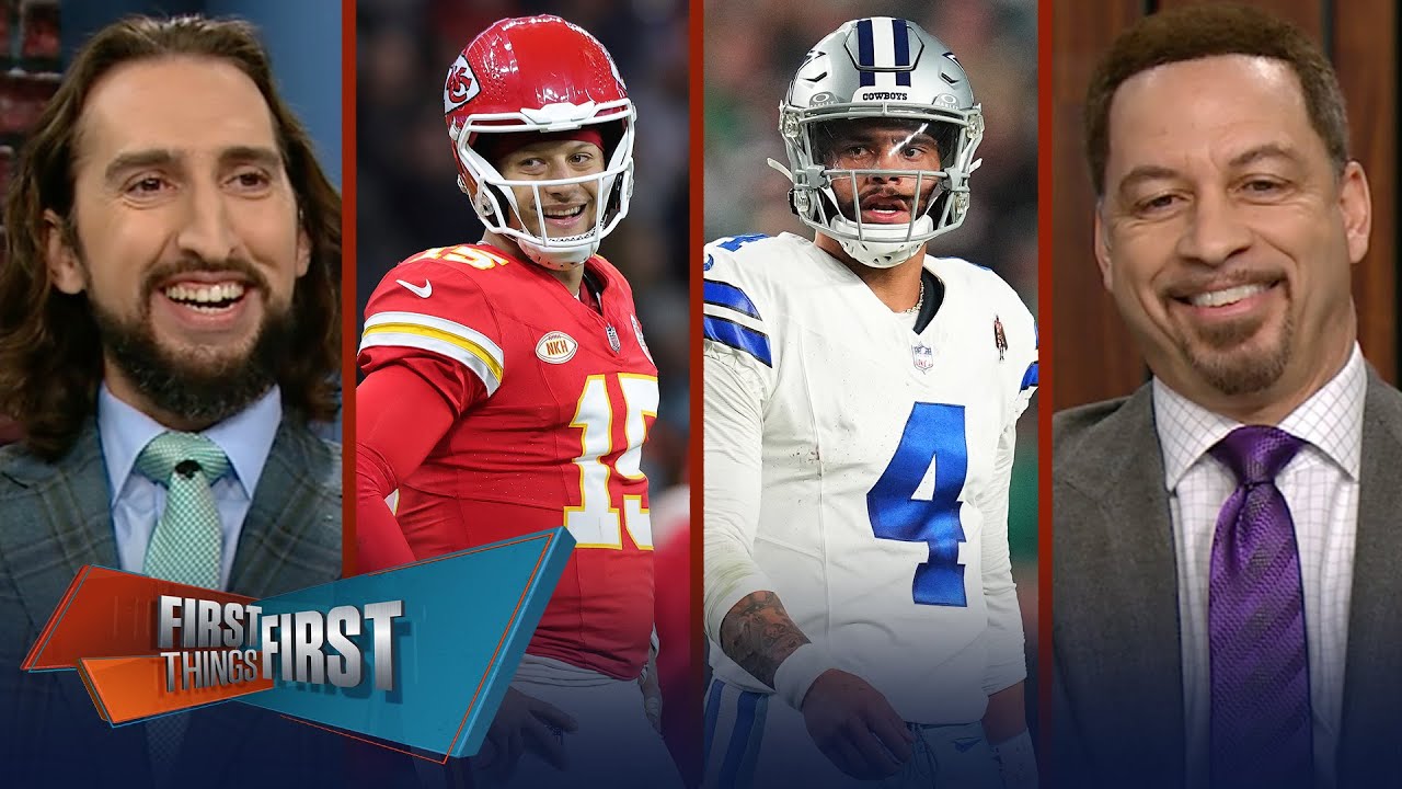 Chiefs win, Nick drops a banner & Eagles defeat Dak, Cowboys in Week 9 | NFL | FIRST THINGS FIRST