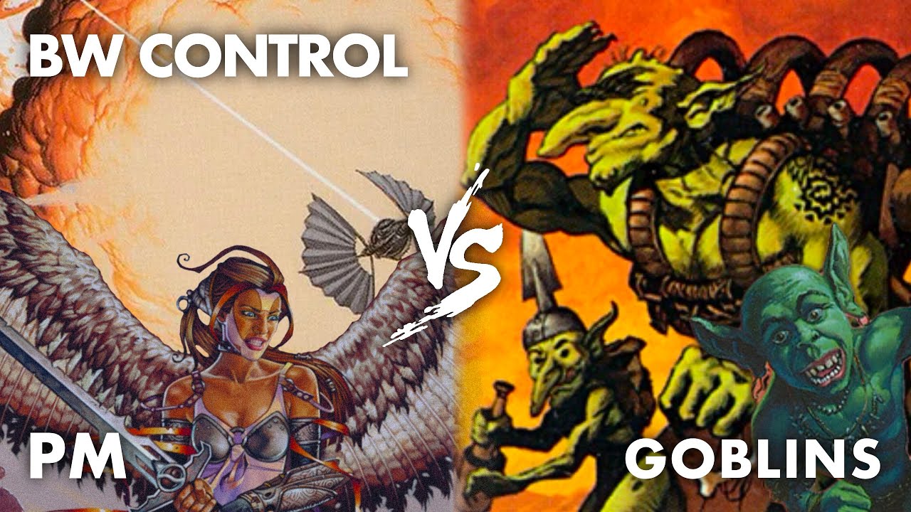 Premodern MtG: BW Control vs Goblins