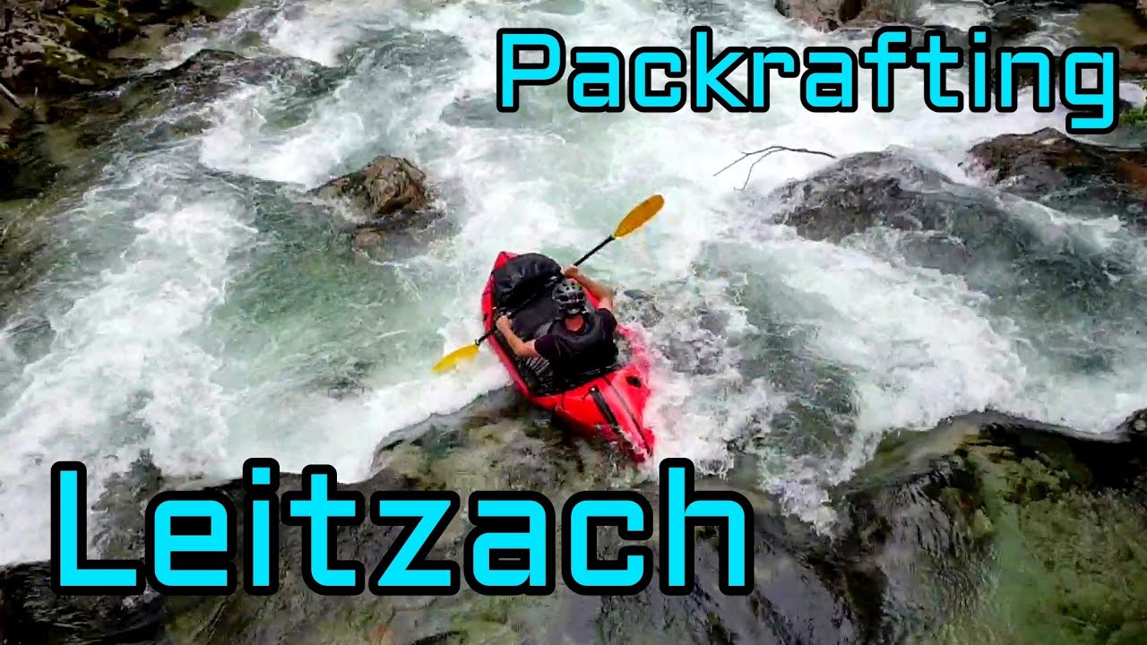 Die Leitzach mit dem Packraft / Wildwasser Paddeln / Kajak / Kanu / X-Boil