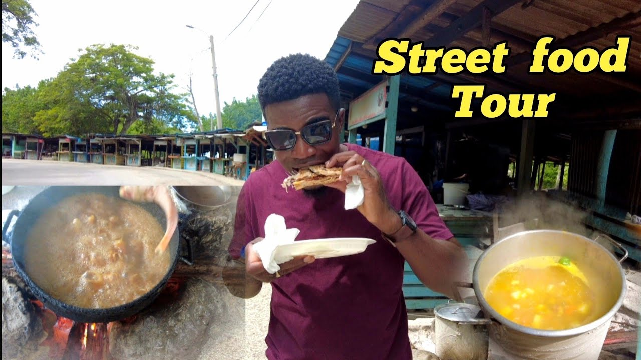 Скрытые кулинарные сокровища: лучшие секреты Ямайки #foodvlog #streetfood