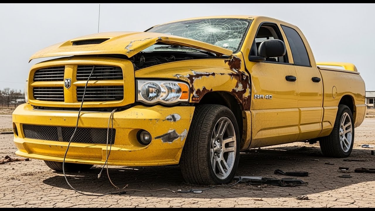 2004 Dodge Ram SRT-10 | रेसिंग येलो V10 मॉन्स्टर ट्रक