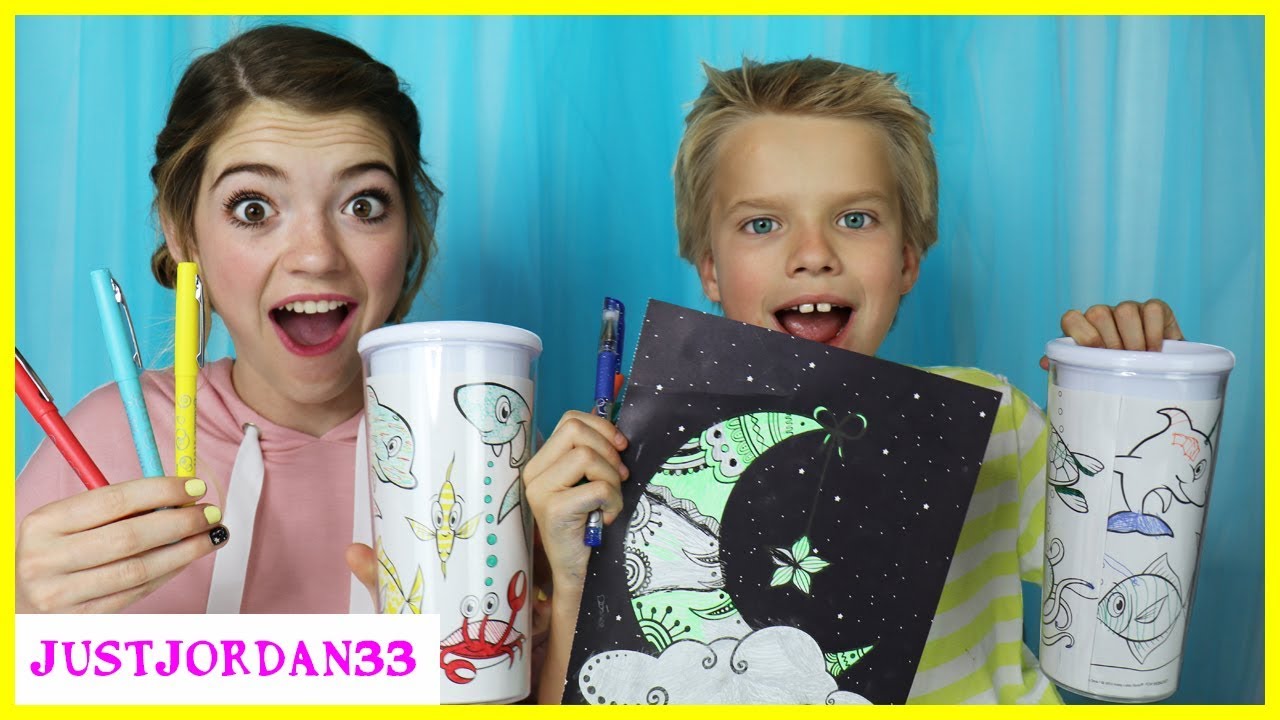 3 Color Pen Challenge / JustJordan33
