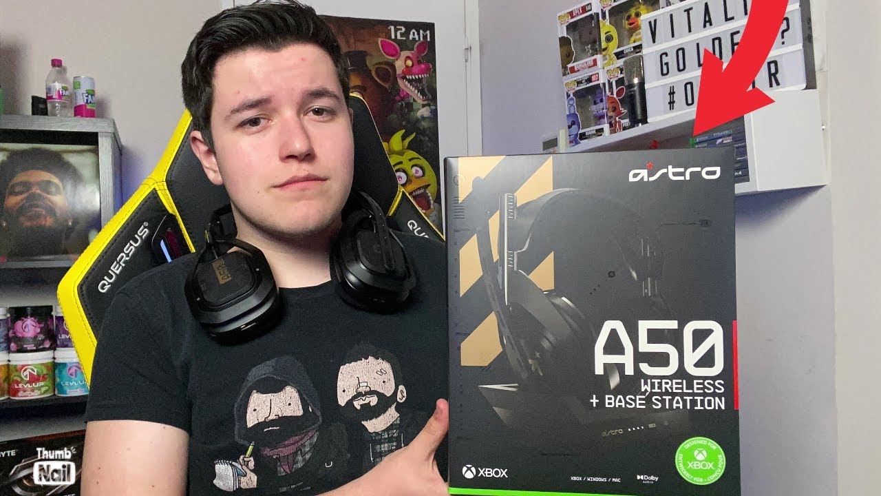 UNBOXING DU CASQUE ASTRO A50 + TEST