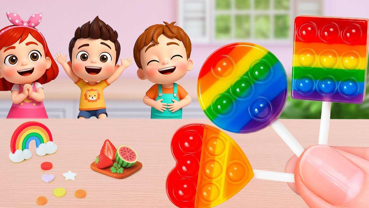 Miniature Rainbow Jelly Recipe 🌈 Cute & Yummy Mini Rainbow Jelly Fruit Decorating 💕 Little Yummy