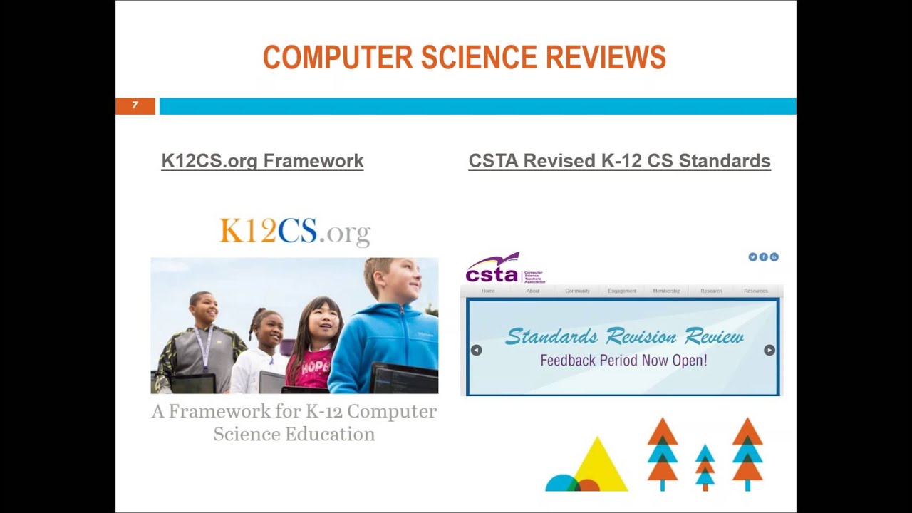 Computer Science Framework and Standards Webinar