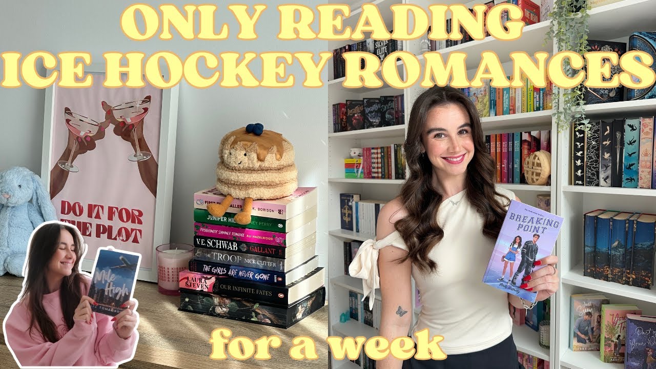 READING ONLY ICE HOCKEY ROMANCE BOOKS FOR A WEEK 🕯️🧊🏹