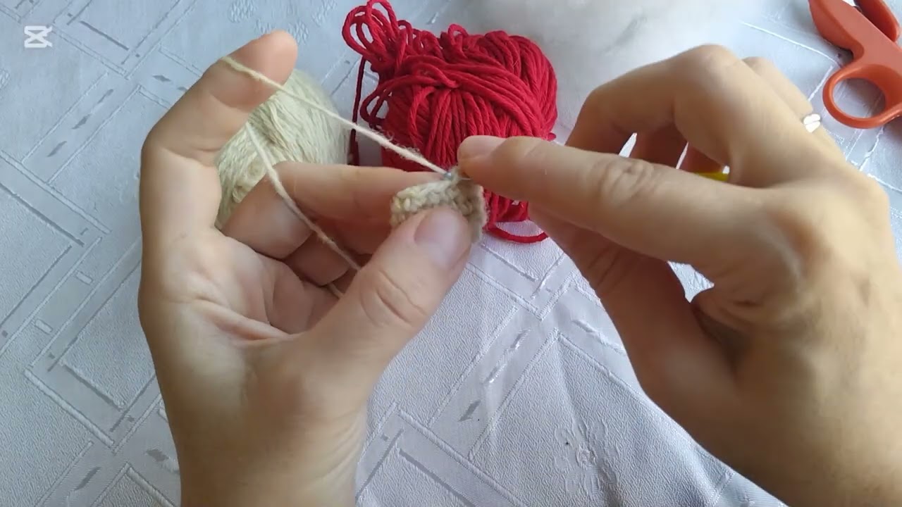 Как да си изплетем гъбка на една кука, част 1
