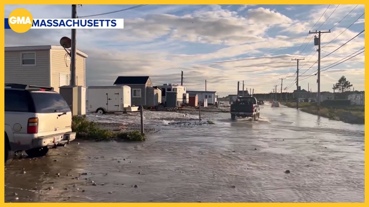 Hurricane Erin batters East Coast with waves and rip currents