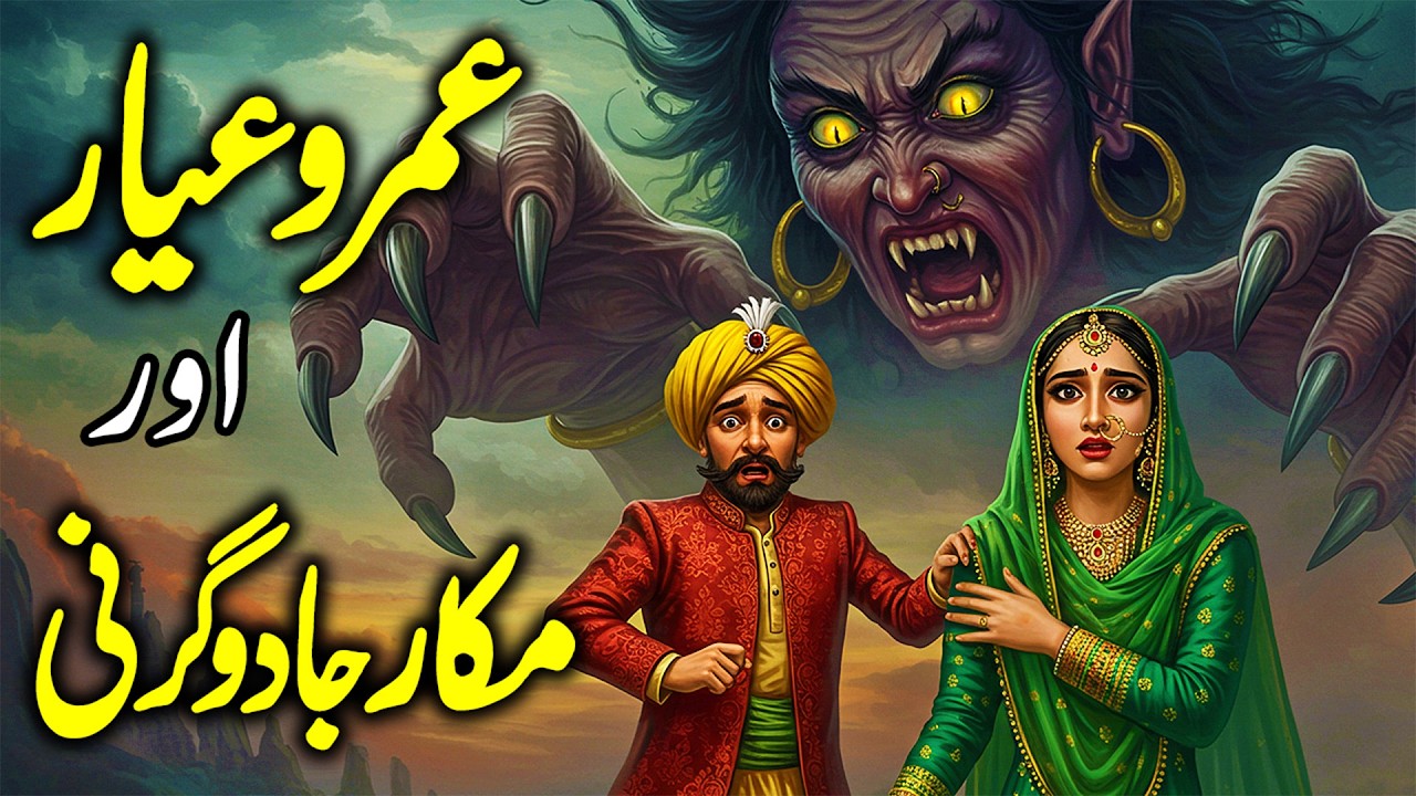 Umro Aur Makkar Jadoogarni | عمروعیاراورمکارجادوگرنی | Umro Ayar Ki Kahaniyan