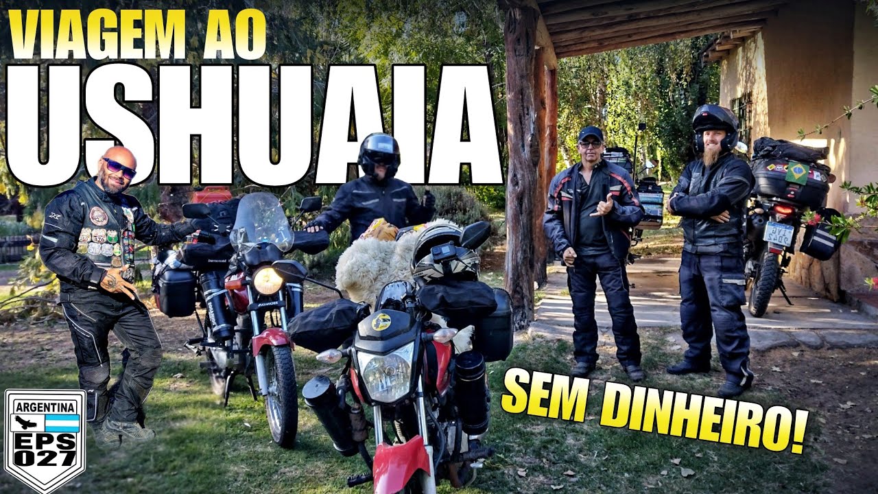 Ep-27 Viagem de Moto ao USHUAIA no Inverno a NOTÍCIA Não e Boa Viagem de MOTO Para ARGENTINA e Chile
