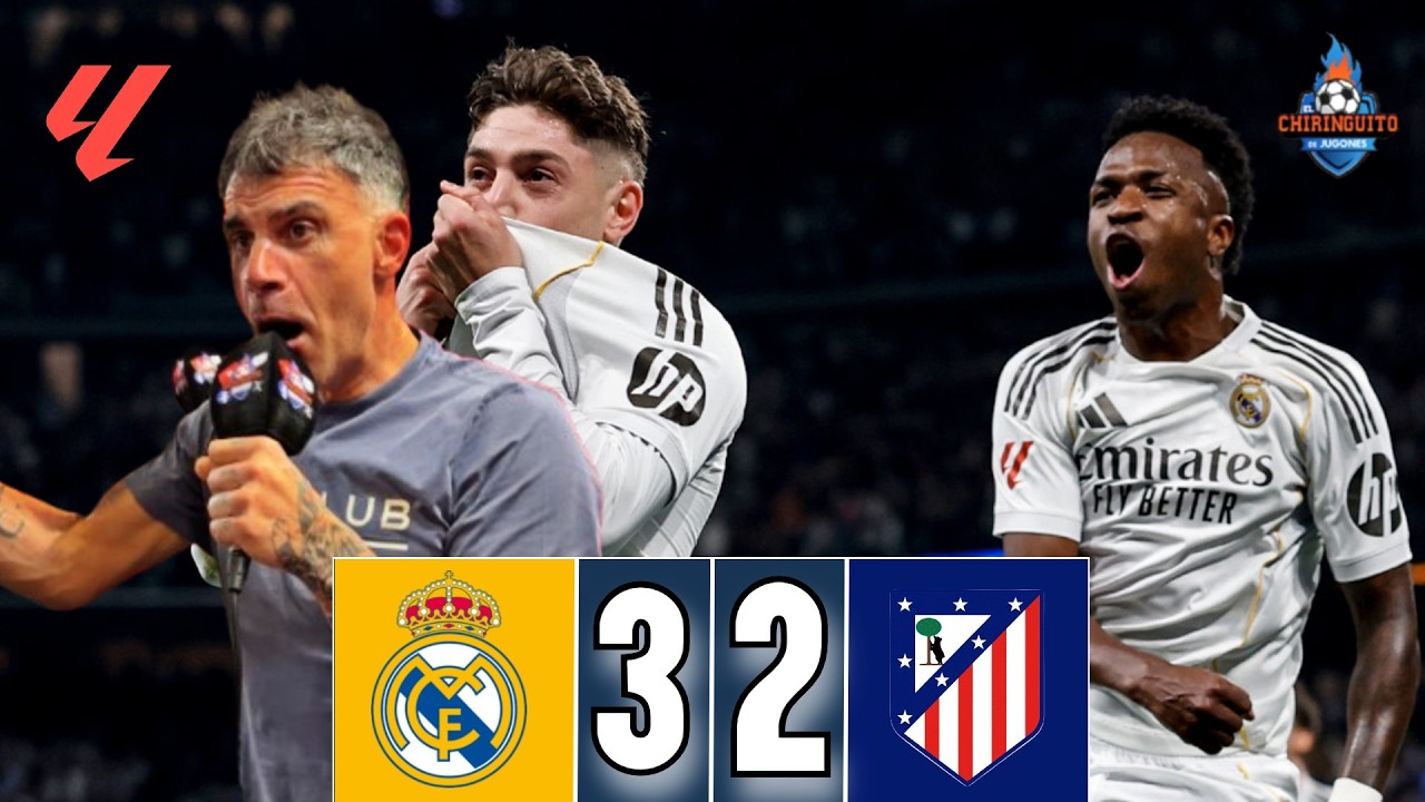 🔥 &iexcl;El REAL MADRID se lleva el DERBI con un VINICIUS ESTELAR! | Resumen Chiringuito Inside