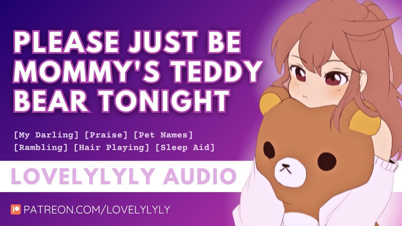 [ASMR] Please Be Mommy's Teddy Bear 🧸💖 [Cuddles] [Protective Mommy] [Hair Playing] [Sleep Aid]