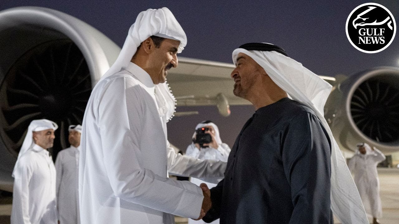 UAE President welcomes Qatar’s Emir in UAE
