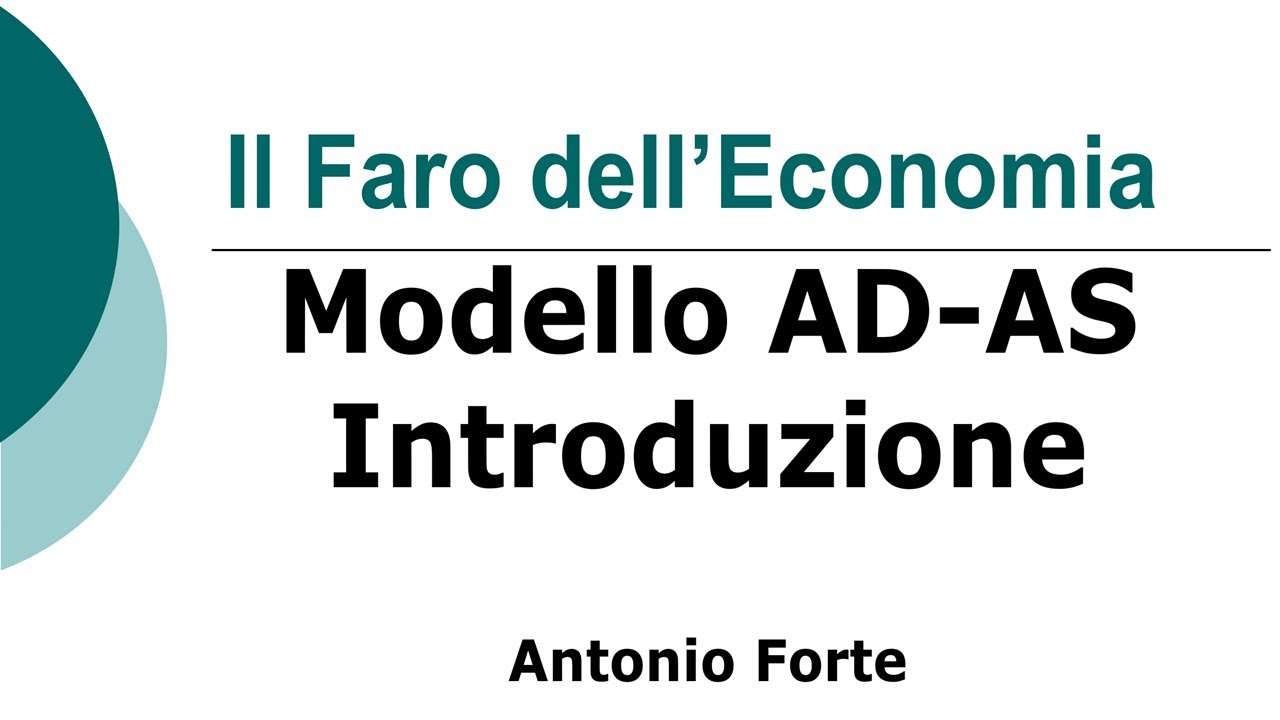 Lezione: introduzione al modello AD-AS!