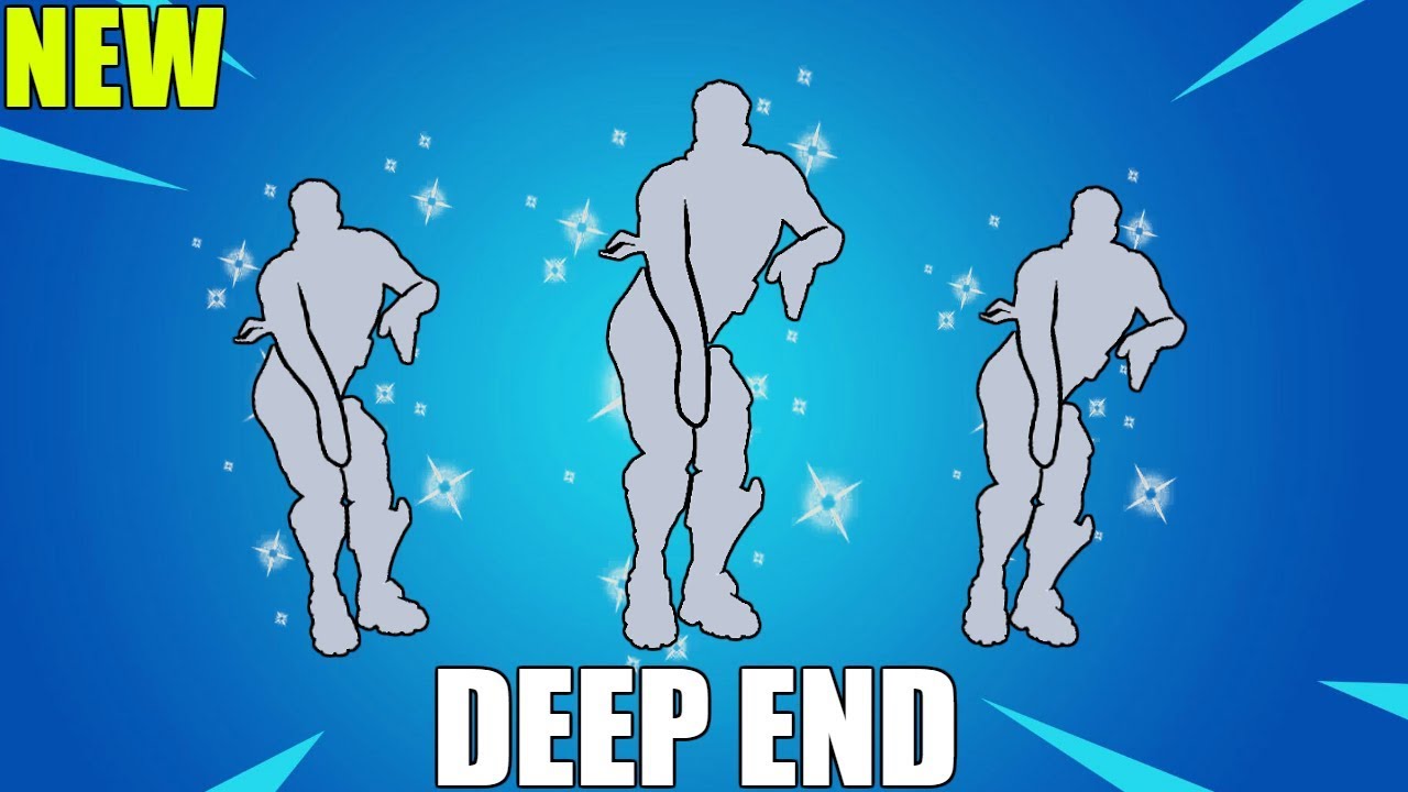 FORTNITE DEEP END EMOTE (w/LEAKED SKINS)