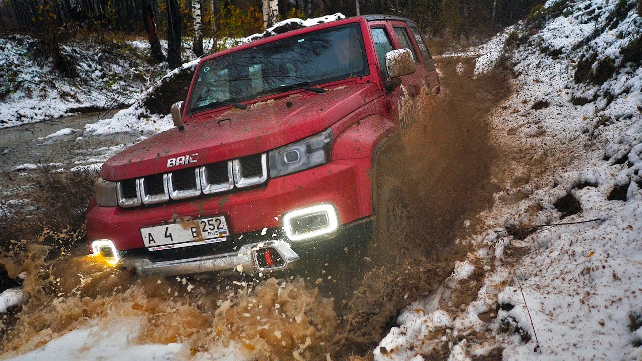 На что способен китайский BAIC BJ40 против TANK 300 и УАЗ ПАТРИОТ