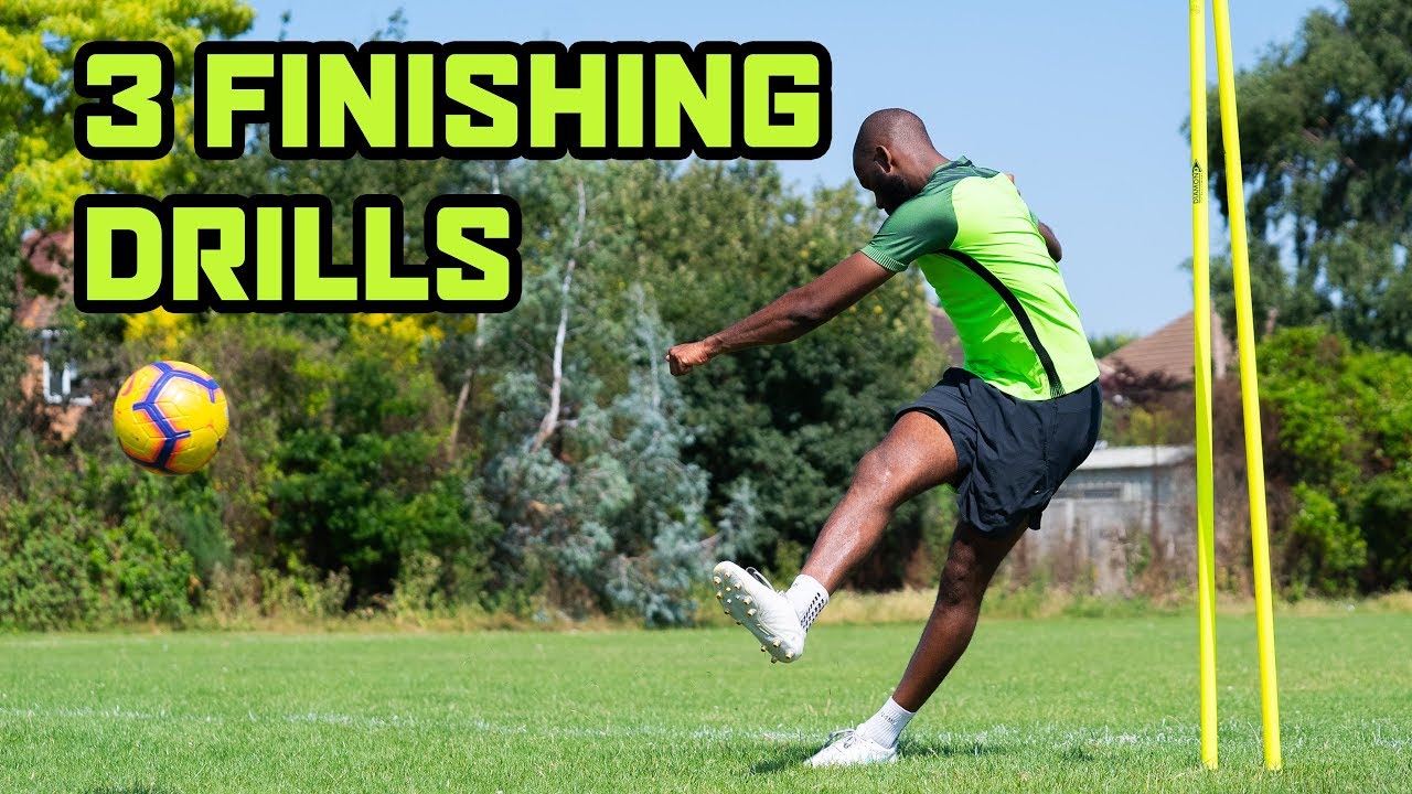 3 BASIC FINISHING DRILLS FOR STRIKERS  🎯| KitLab