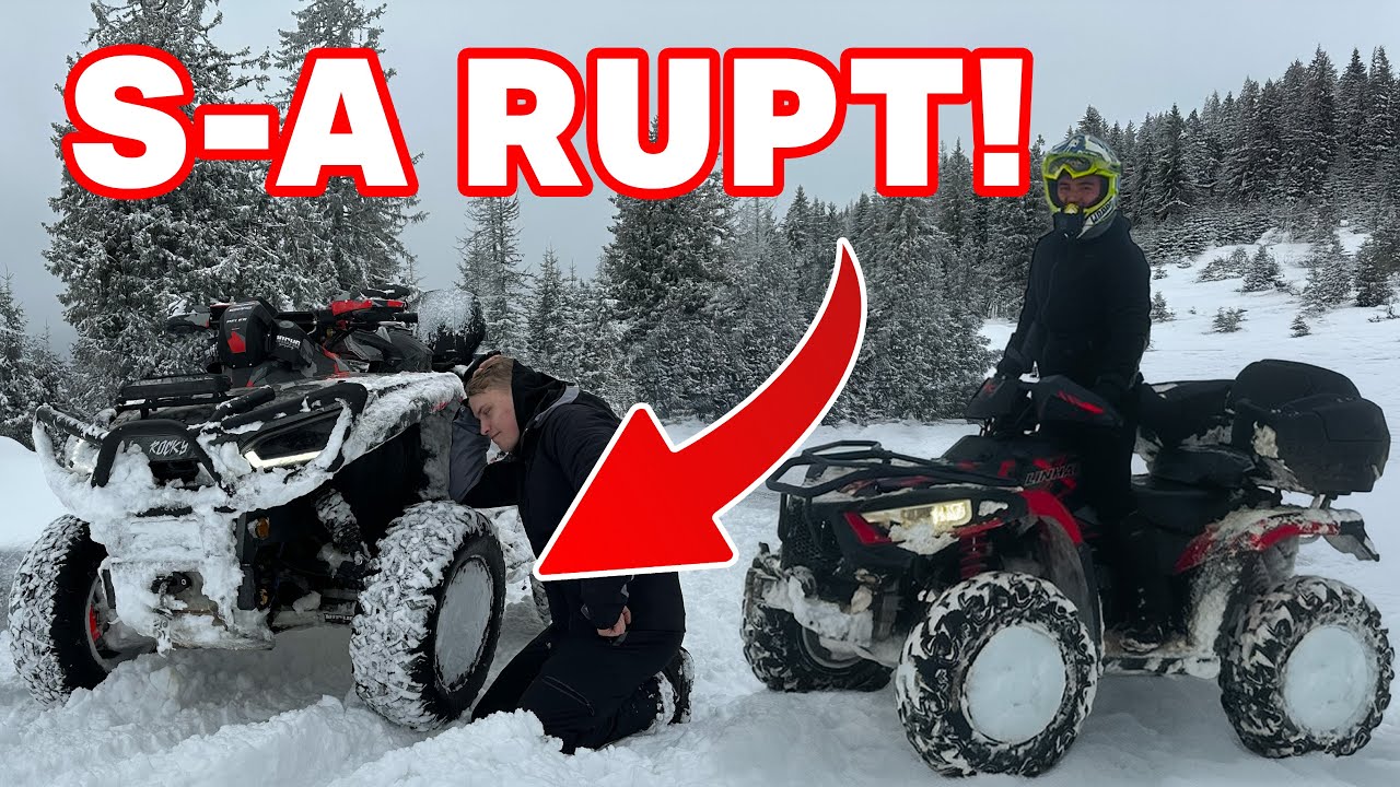 AM RUPT BRATUL IN VARF DE MUNTE! Cum am ajuns acasǎ? Partea 2.