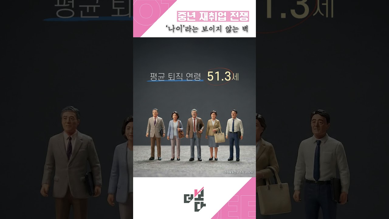 중년 재취업 전쟁, '나이' 라는 보이지 않는 벽