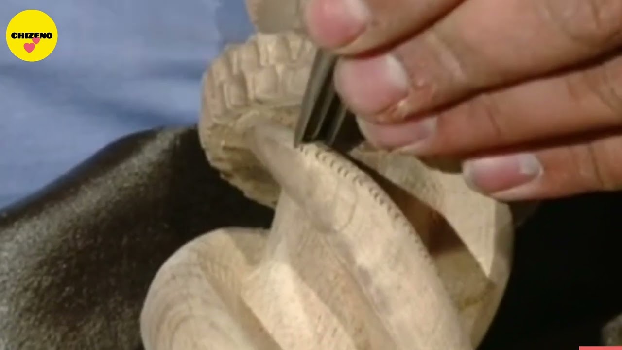 wood carving to make amazing objects .