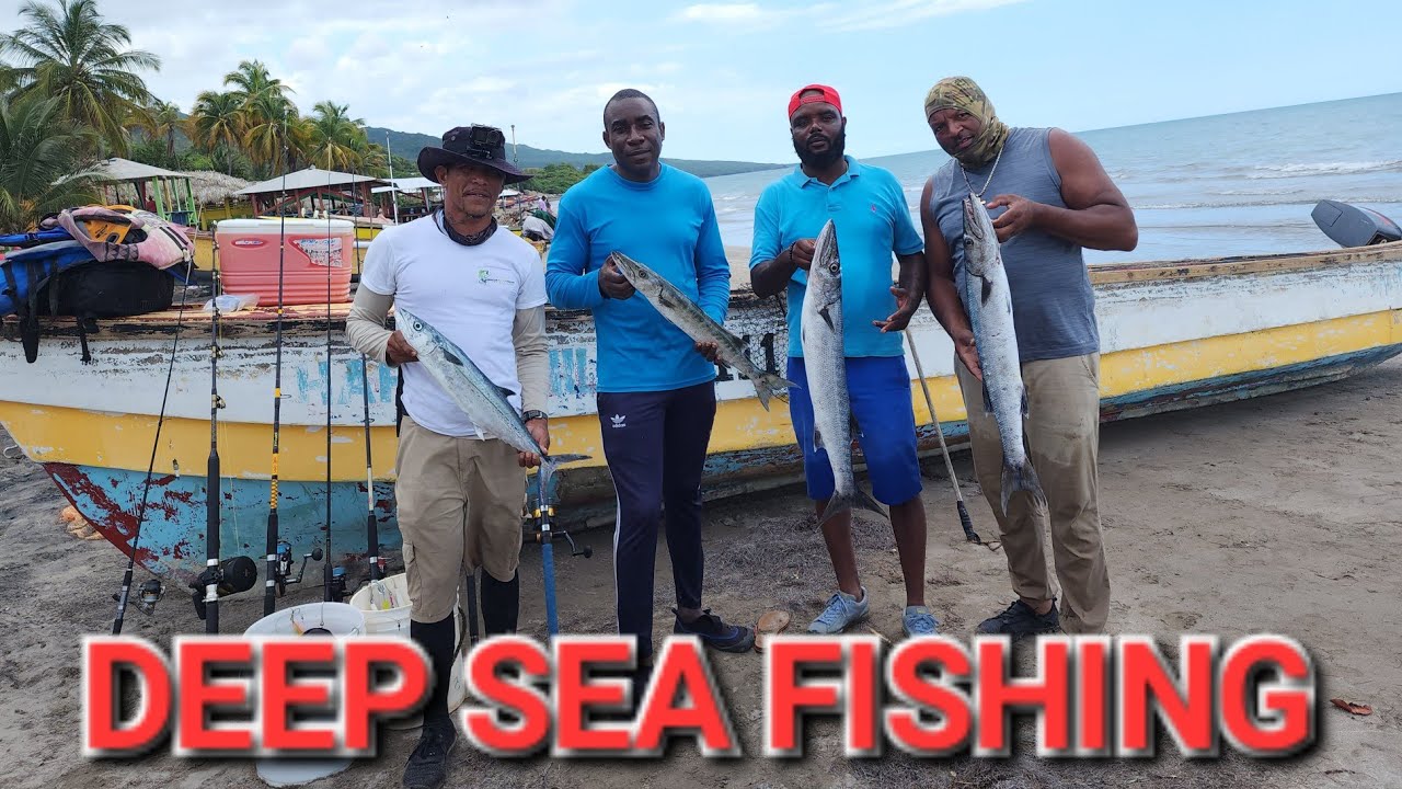 YOUTUBERS linkup, Jamaica Sure Fishing and Jamaican in Houston wildlife on deep sea fishing.