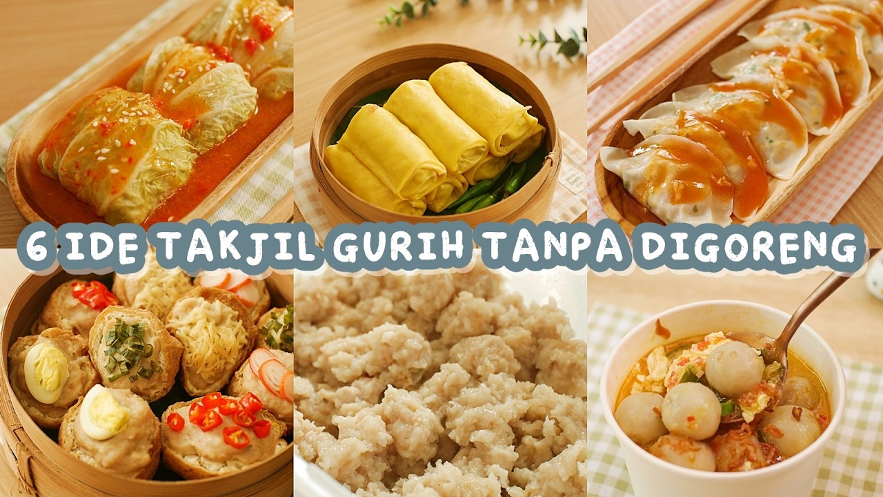6 IDE TAKJIL GURIH TANPA DIGORENG