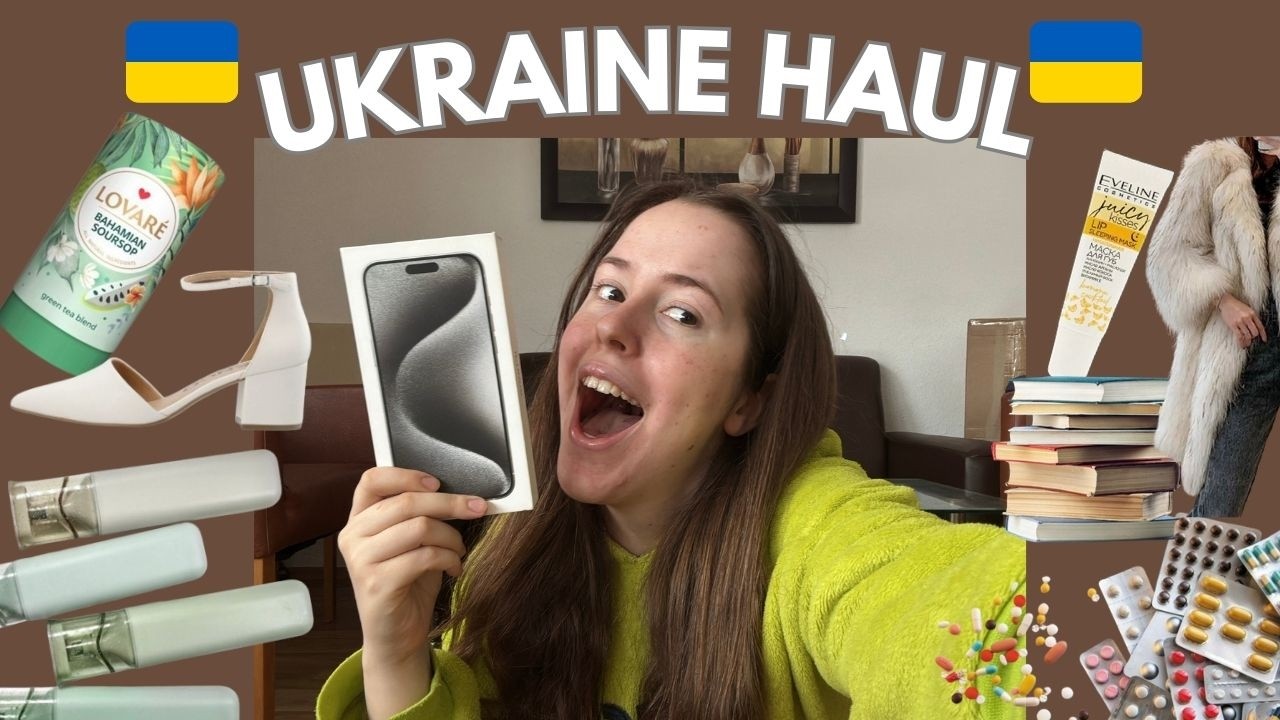 Everything I got in Ukraine | clothes, makeup & more 