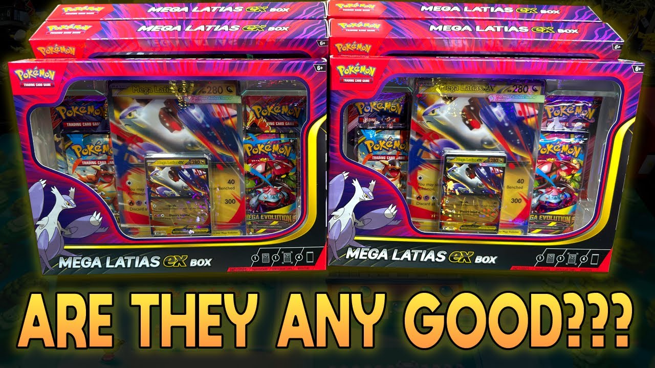 Открываю ящик с Mega Latias EX Boxes!!! | ОНИ ХОРОШИЕ???
