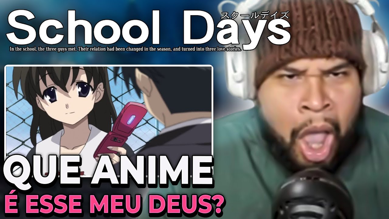 POR QUE ME RECOMENDARAM ESSA BOMBA 😭 | School Days Ep. 01