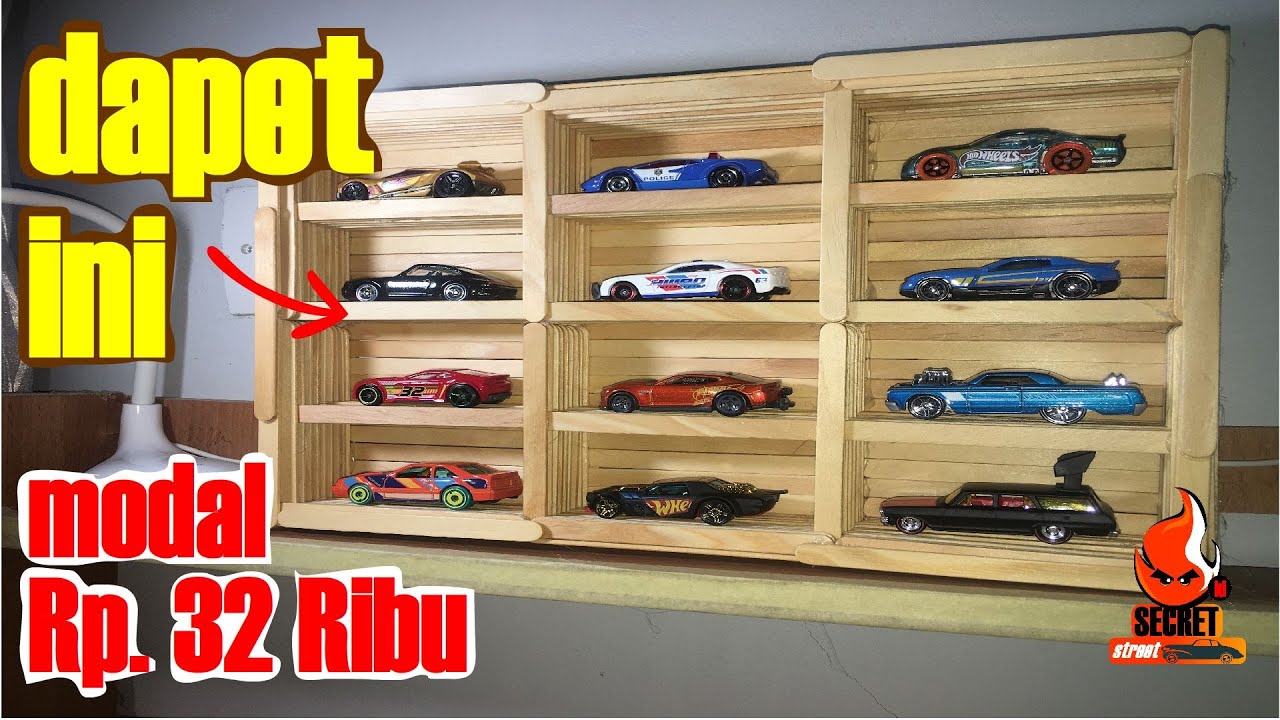 PAKET HEMAT DIY RAK DISPLAY HOTWHEELS