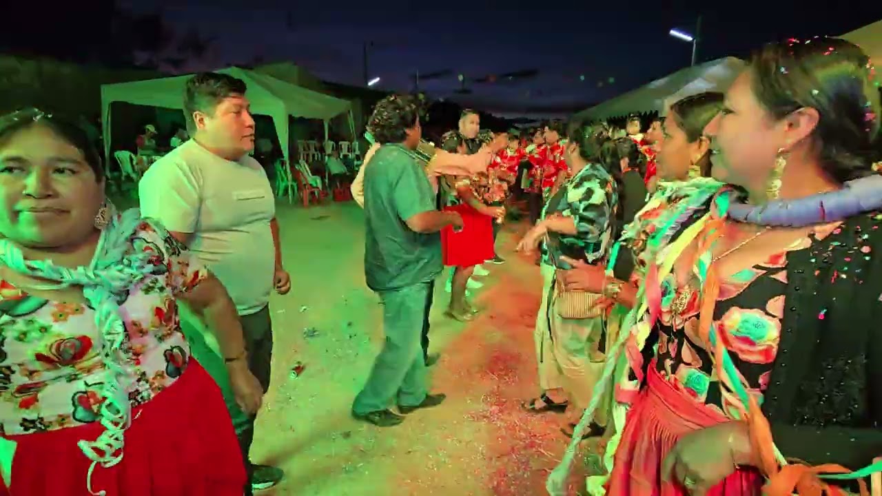 Carnavales 2026 En Chua Loma Toco Cliza Pasantes Milton Montenegro y Corina Sanca 