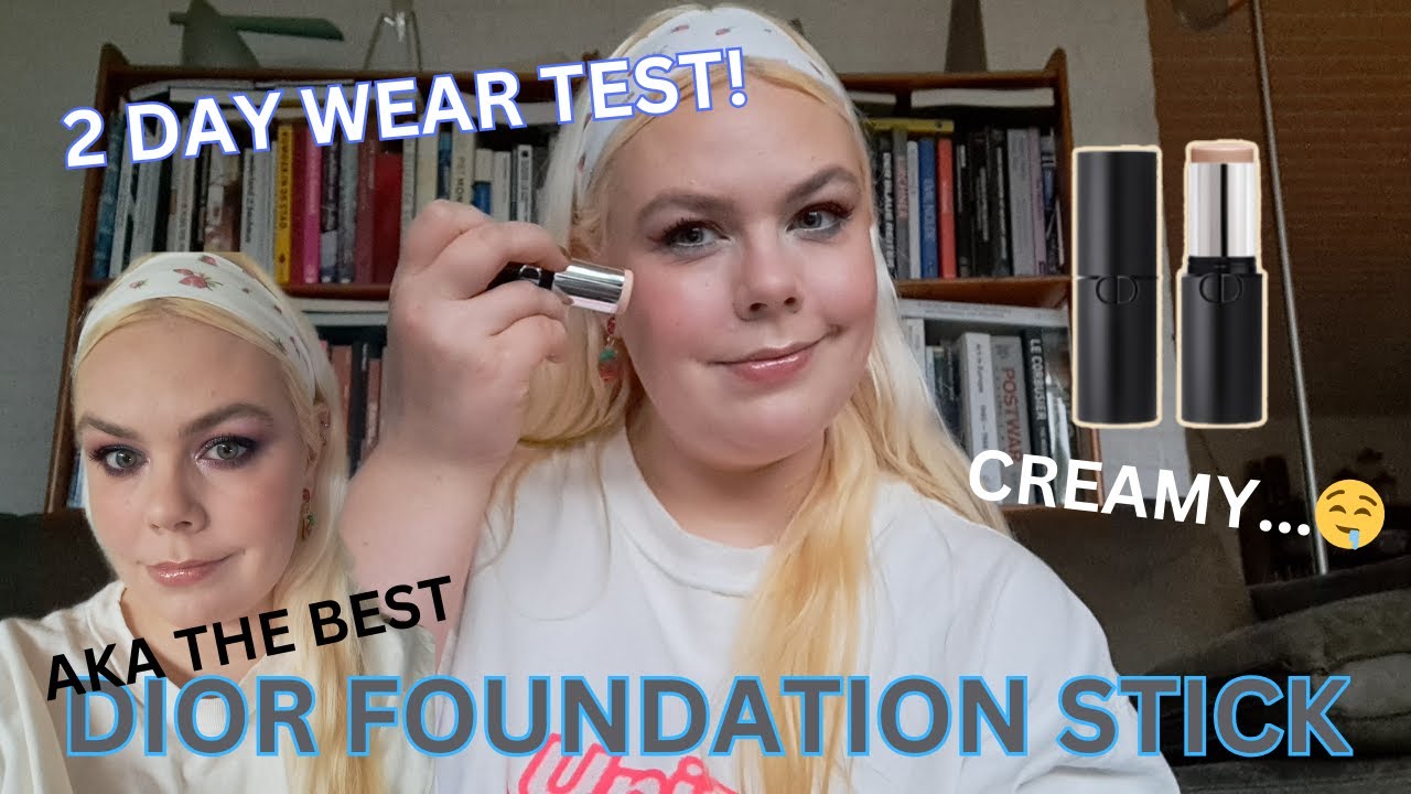 I WORE THE NEW DIOR FOUNDATION STICK FOR 15 HOURS... prepare to be AMAZED! 😻