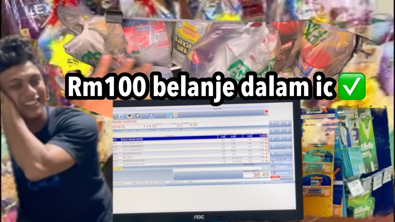 RM100 dalam ic jangan biar basi | arini aku dgn mmbe pergi beli brg stok masuk hutan 