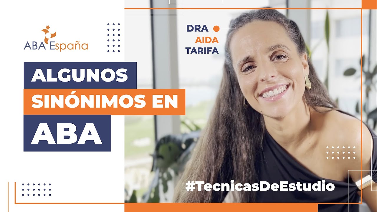 Aclarando conceptos de análisis de conducta en menos de 3 minutos- Dra. Aida Tarifa