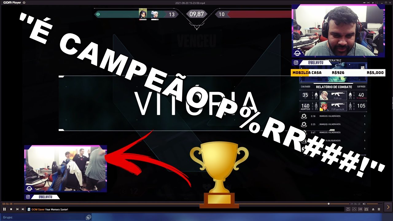 REA&Ccedil;&Atilde;O DA GAME LANDERS AO SER CAMPE&Atilde; DA COPA RAKIN!!! EMOCIONANTE!