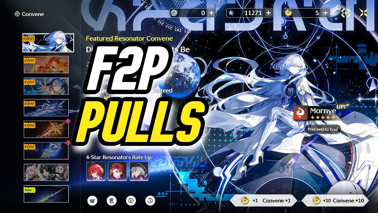 Mornye Pulls F2P - Wuthering Waves v3.0
