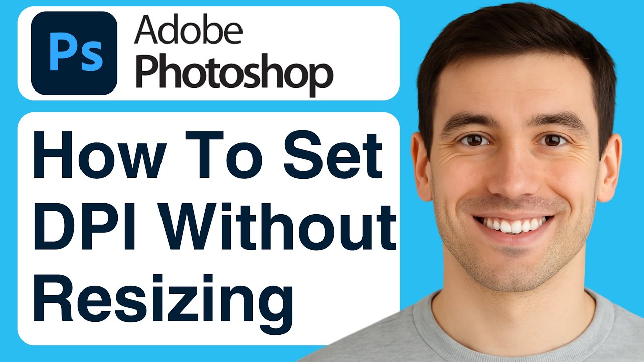 Как изменить разрешение (DPI) в Photoshop с 72 до 300 DPI без изменения размера &mdash; 2025 (Учебное п...