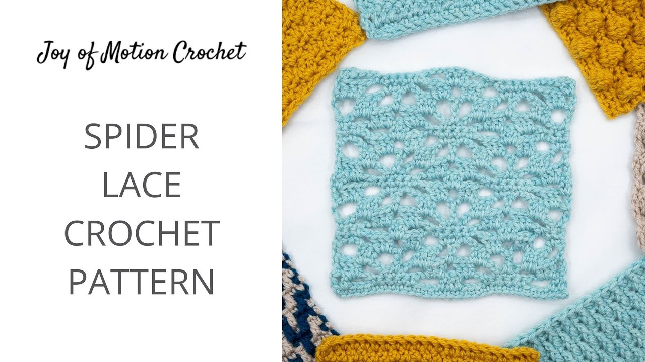 Spider Lace Crochet Pattern