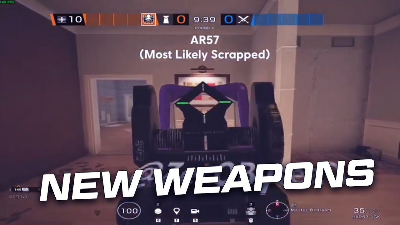 POF9 & AR57 *NEW Weapons* Gameplay Y7S2 Vector Glare - Rainbow Six Siege Leak