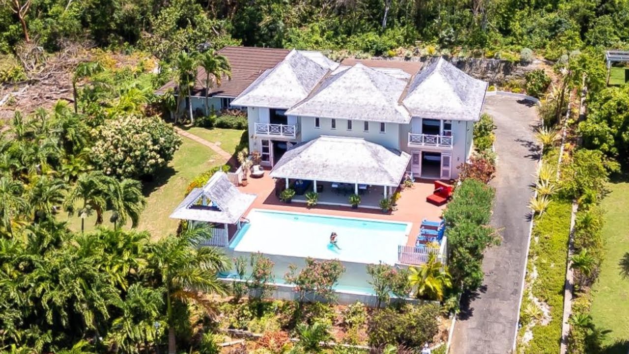Gated Community 4 Bedroom 5 Bathroom Villa For Sale At Rose Hall, St  James, Jamaica