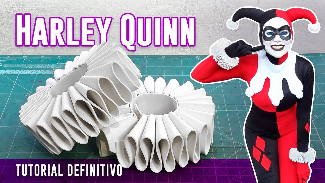 Harley Quinn ♦️♠️ muñequeras en foam (Wrist Cuffs)
