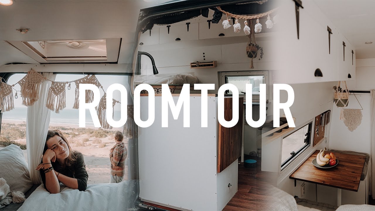 Campervan ROOM TOUR 🚐 | Ford Transit DIY Campervan Selbstausbau | Leben im Campervan | VAN TOUR