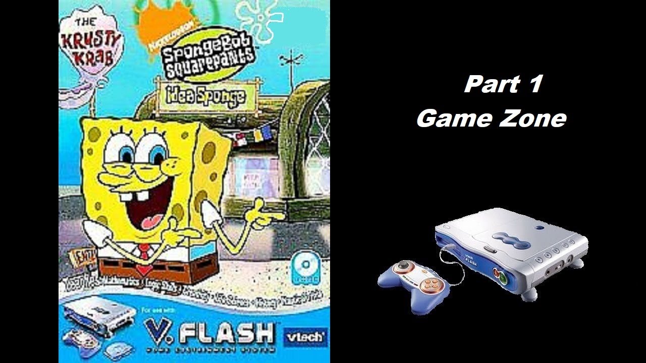 SpongeBob SquarePants: Idea Sponge (V.Flash) (Playthrough) Part 1 - Game Zone