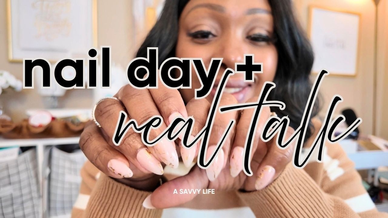 DIY Nails & Overcoming Overwhelm | Real Talk on Exhaustion