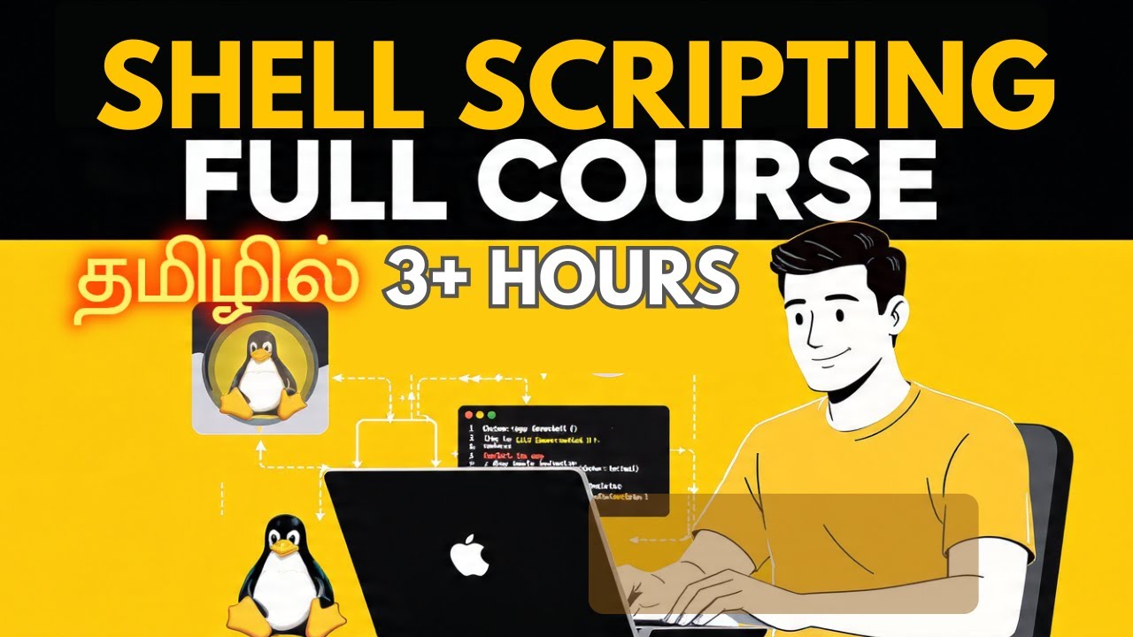 Shell Scripting Full Course in Tamil (3+ Hours) | Learn Shell Scripting for Linux Automation