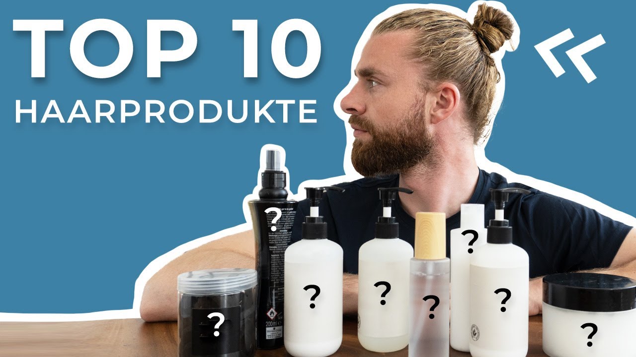 TOP 10 Haarstyling Produkte für lange Haare ● Haarstyling Tipps für Männer mit langen Haaren