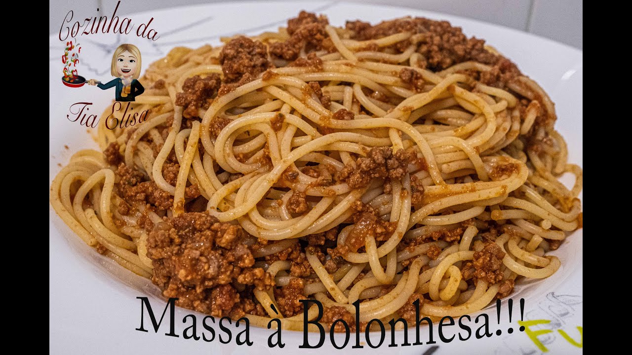 Massa à Bolonhesa!!! :)