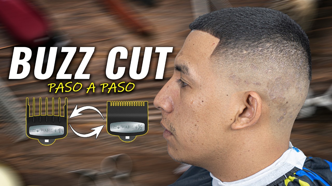BUZZ CUT TUTORIAL aprende paso a paso