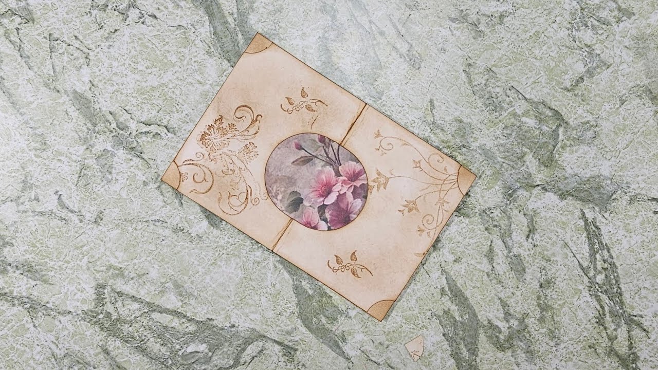 Карточки для записей с окошком для наблюдения: по мотивам работ Hickory Art Co.