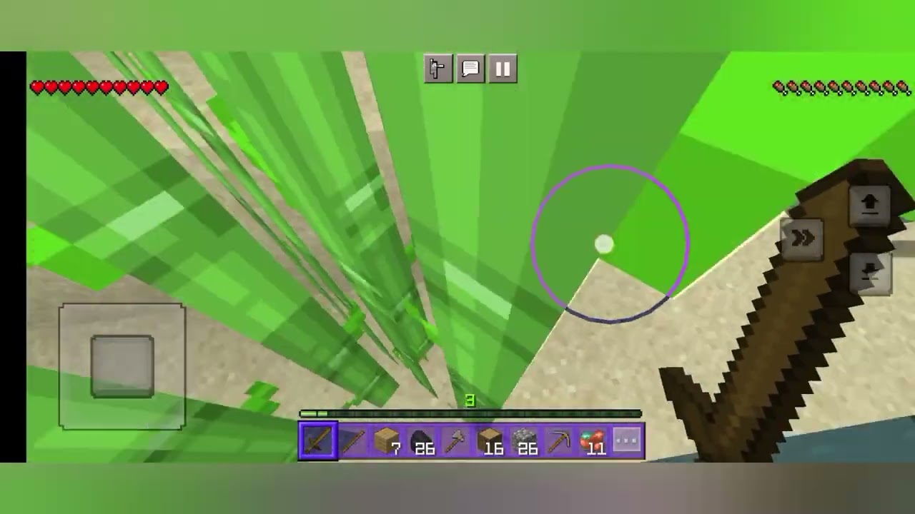Craftman builder world part-1.Iron golem kill me😭